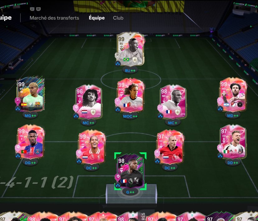 ENCORE 5 PLACES POUR FAIRE L’ÉQUIPE FULL 99 !! 🔥🔥
Futties 4 j’arrive ⏳