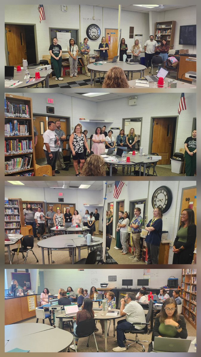 We're so excited to share that our incredible new staff members are already hard at work preparing for the upcoming school year. They have been attending professional development sessions, and diving deep into our curriculum and school culture.  <a href="/DrFelixAddo1/">Dr. Felix Addo</a> <a href="/k2blewis/">Dr. Kimbrelle Barbosa Lewis</a>