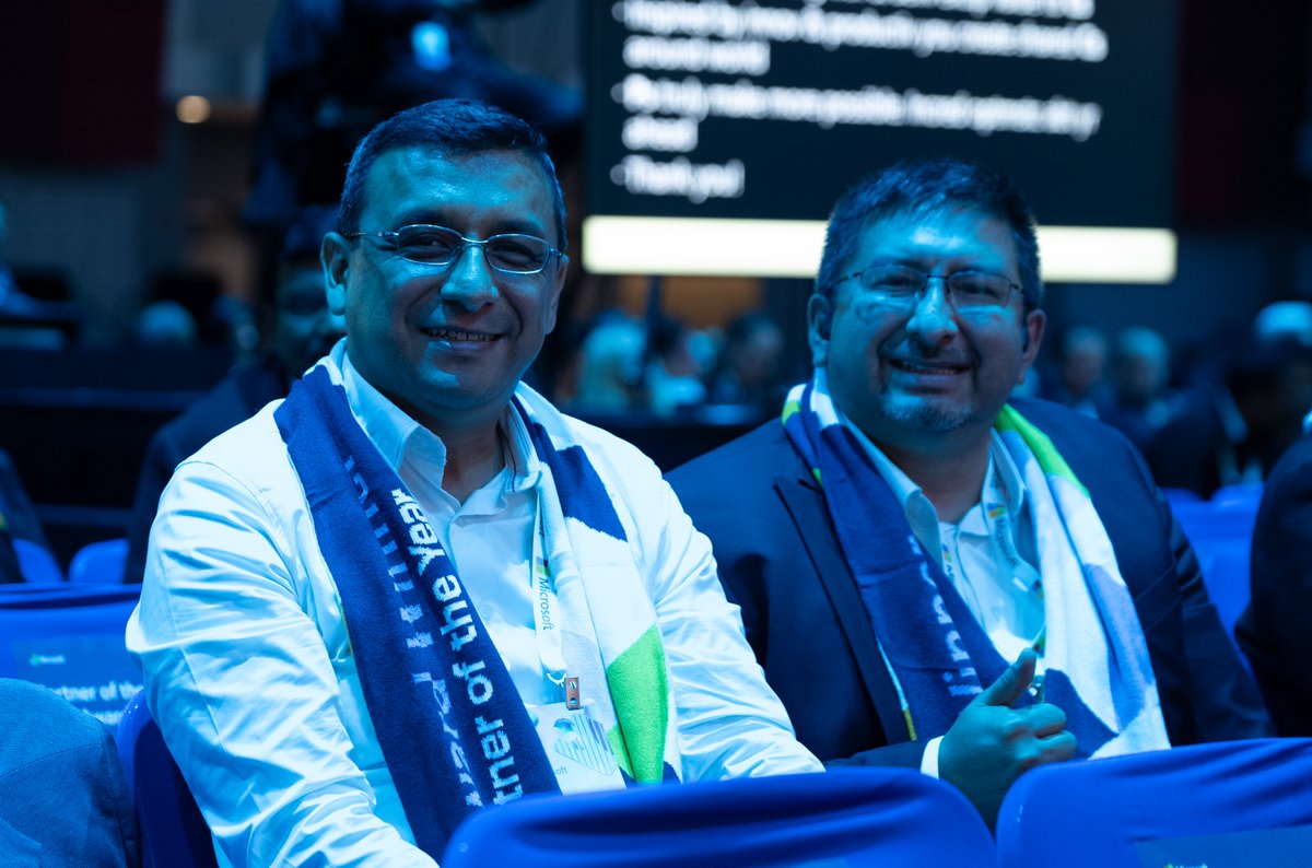 events_msft's tweet photo. Welcome back, @msPartner! 💐 
#MSIgnite is your place to connect, learn, and grow. Together, we can inspire collaboration and ignite possibilities. https://t.co/uPiQ4J8LrS
