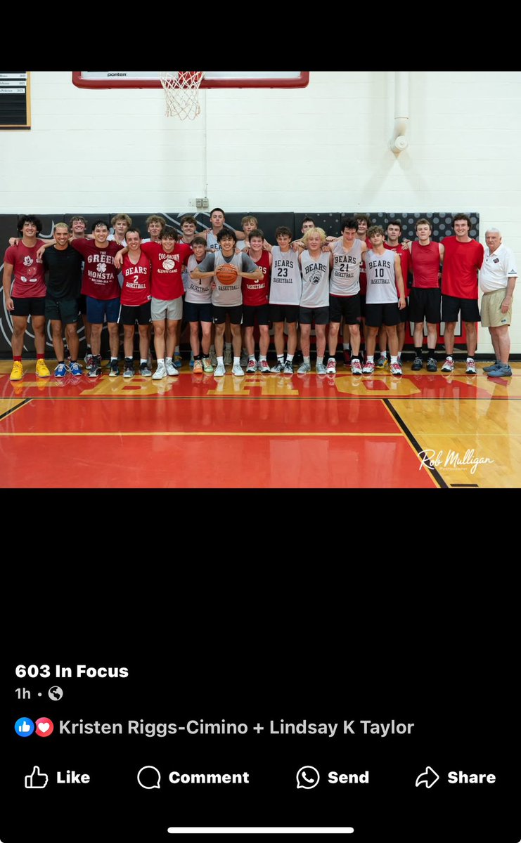 Great night with current and past <a href="/CBNABoysBBall/">CBNA Boys Basketball</a> players having fun at the end of summer alumni game.