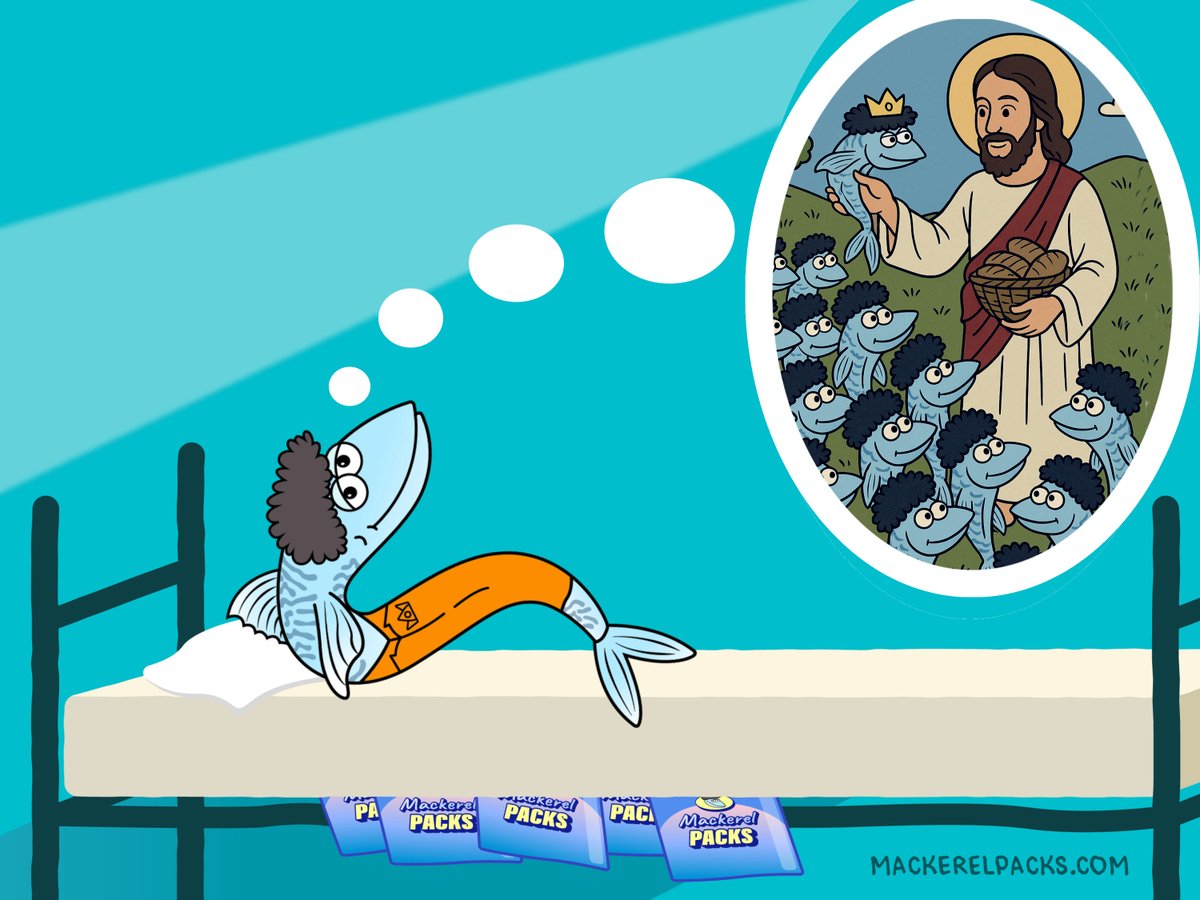 Stuck in Alcatrout prison but reminiscing about the good old days.  The $MACKS shall feed all ye, verily.. even those of little faith.  Behold my glory!