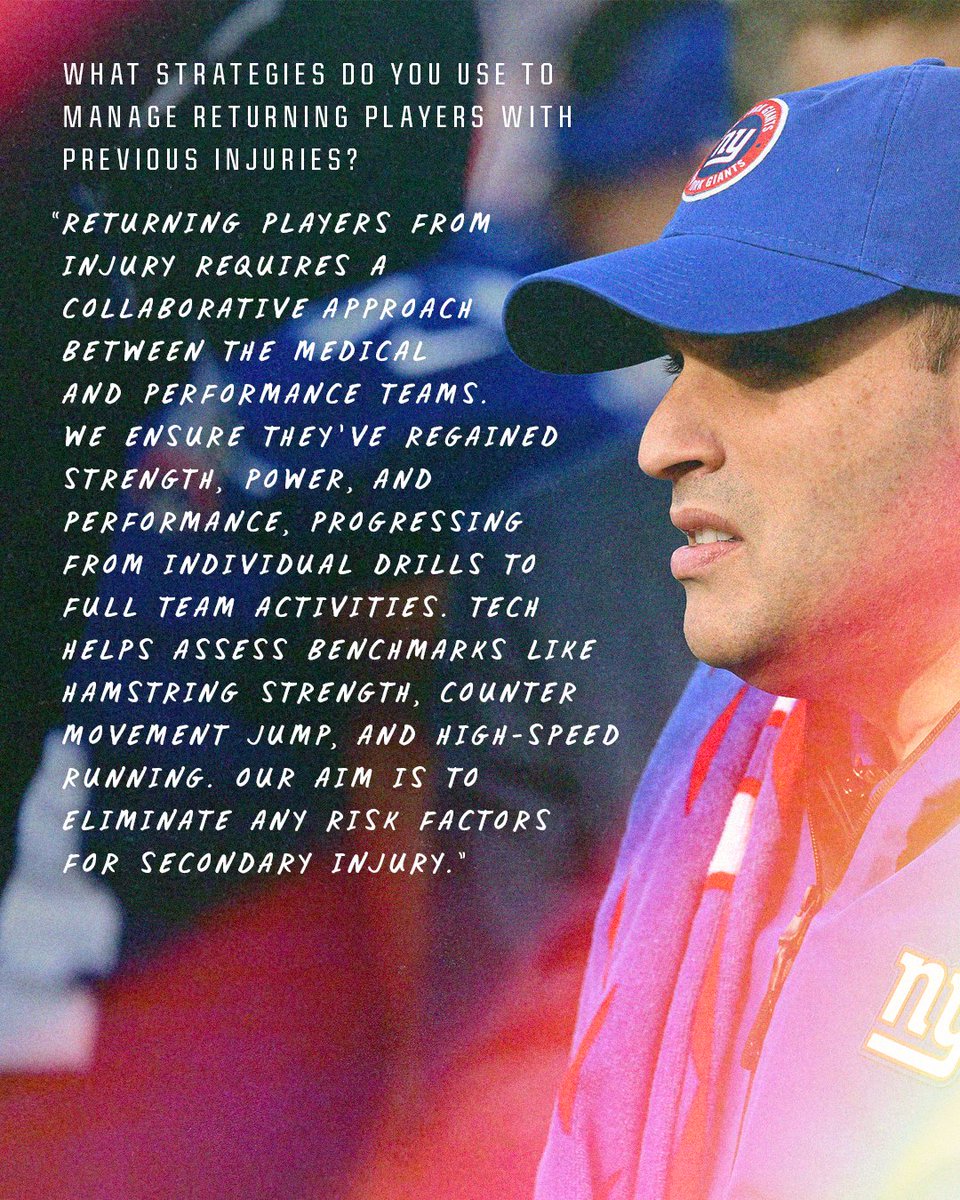 Gatorade Performance Partner (@gppartner) on Twitter photo Leigh Weiss, Physical Therapist and Director of Rehabilitation for the <a href="/Giants/">New York Giants</a>, shares how both he, along with fellow staff, approach safe, sustainable performance post-injury. Leigh Weiss, Physical Therapist and Director of Rehabilitation for the <a href="/Giants/">New York Giants</a>, shares how both he, along with fellow staff, approach safe, sustainable performance post-injury.