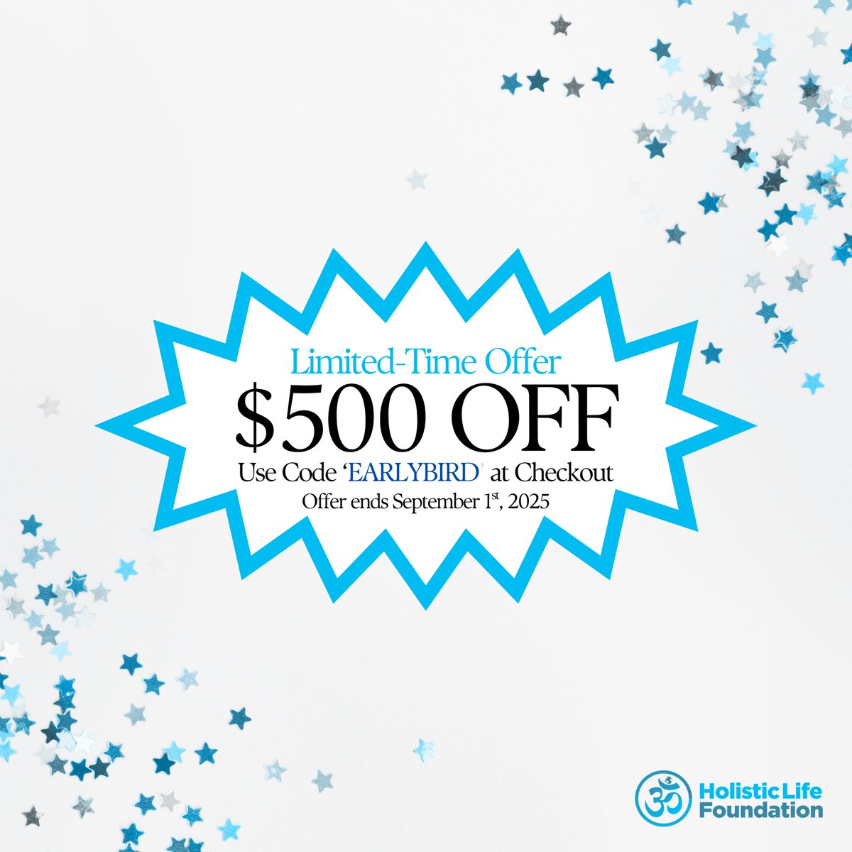 💥 LIMITED-TIME OFFER:
Get $500 OFF with code EARLYBIRD at checkout
🔗 Offer ends September 1st
plus Flexible Payment Options:
🧘🏽‍♂️ Learn more and enroll at hlfcertification.com

#TraumaInformedYoga #MindfulnessTeacherTraining #MindfulnessMatters #EarlyBirdSpecial