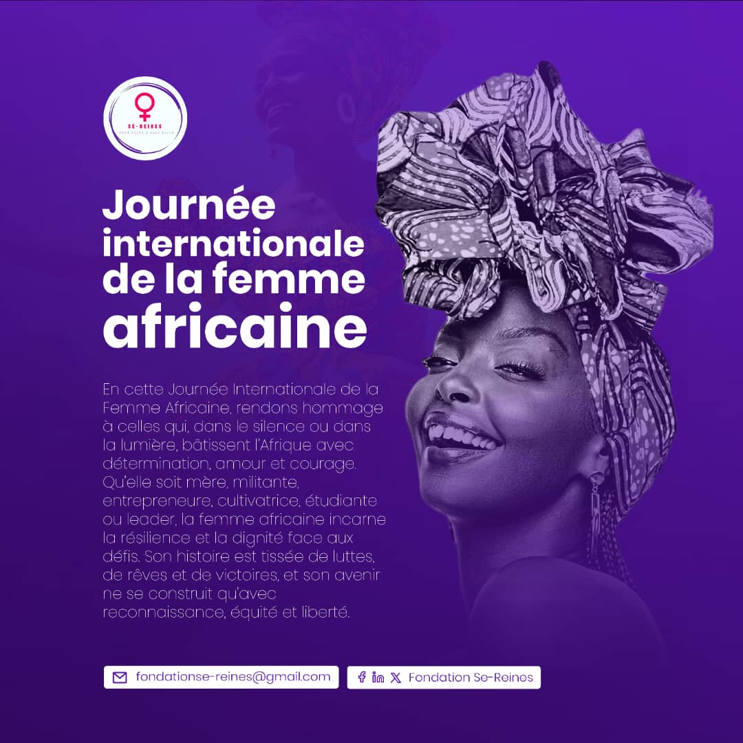 FondaSe_reines's tweet photo. En cette #JournéeInternationaleDeLaFemmeAfricaine, nous célébrons la force, la sagesse et la résilience des femmes du continent.
La #femmeafricaine moderne s’éveille, guidée par l’héritage de la femme traditionnelle.
Elle se lève, agit, transforme.

#JIFA #femmes #31Juillet https://t.co/dzKF6UU7lw