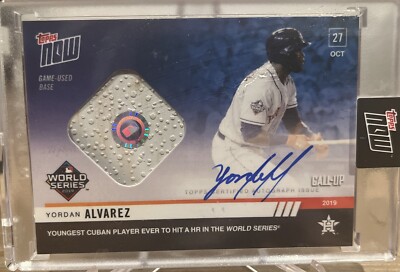 MLB 2019 Leaf ヨーダンアルバレス 直書きルーキーオート 25シリ MLB 2019 Leaf ヨーダンアルバレス 直書きルーキーオート 25シリ