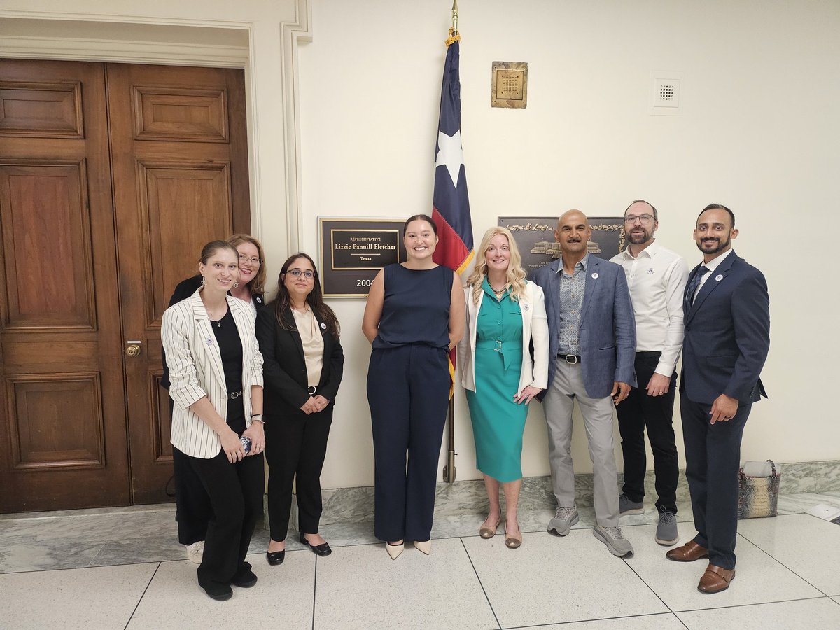 Thrilled to participate in AAPM Advocacy Day—giving a voice to medical physicists and helping lawmakers understand our profession and how we serve our patients!
#AAPM2025 #AAPMAdvocacy

Really appreciated the time and interest in #medphys from Congresswoman Fletcher's staff