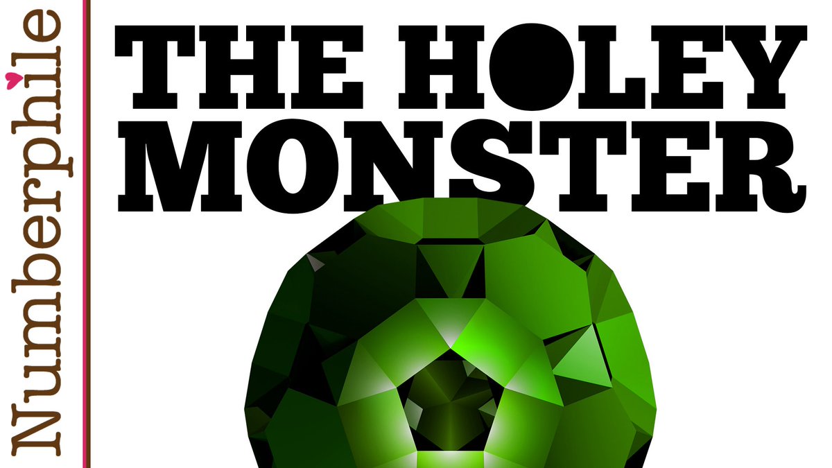 Numberphile (@numberphile) on Twitter photo NEW VIDEO
The Holey Monster (with 934 faces)
youtu.be/BhSlqIe1CRQ NEW VIDEO
The Holey Monster (with 934 faces)
youtu.be/BhSlqIe1CRQ