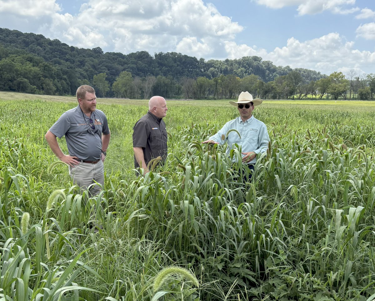 Drs Carver &amp; Xin visited Greeneville AgResearch &amp; Ed. Center, exploring tobacco &amp; hemp research with REC Director Justin McKinney &amp; students. They toured the UTIA Flood Recovery Initiative research &amp; demo farm in Washington County, aiding TN farms' recovery from Hurricane Helene.