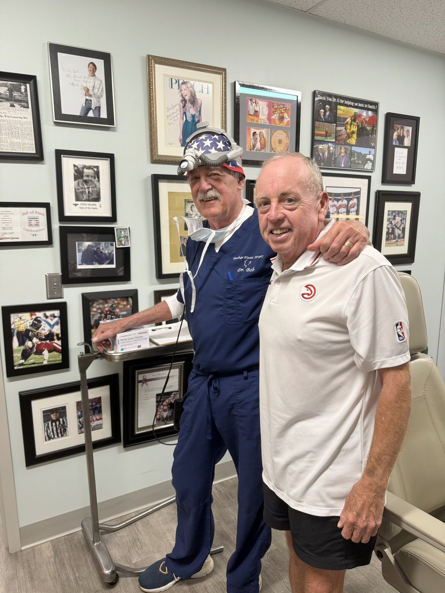 Sometimes I’m asked how I’ve kept my voice healthy for 40 seasons.  The answer is this man right here. Dr. Bob Gadlage.  Tune up/check up for the 25-26 season.