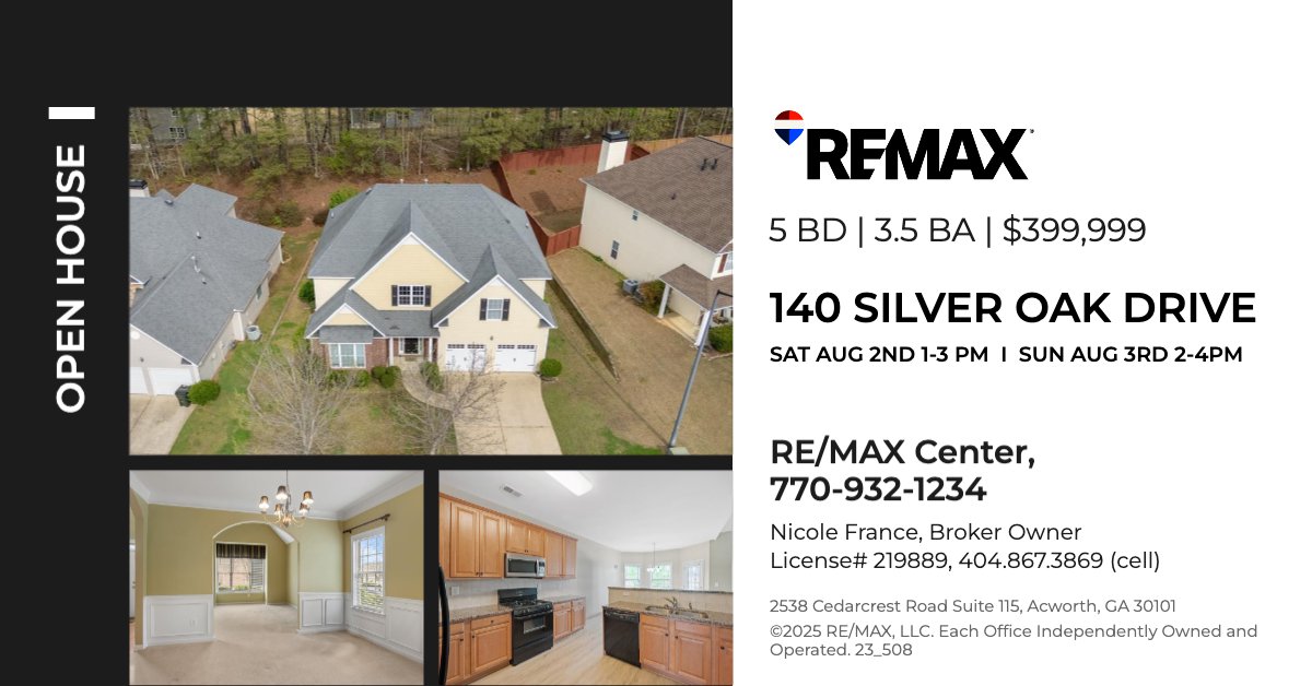 REMAXCenter's tweet image. #REMAXCenter #OpenHouses #AllWeekend #SaturdayANDSunday