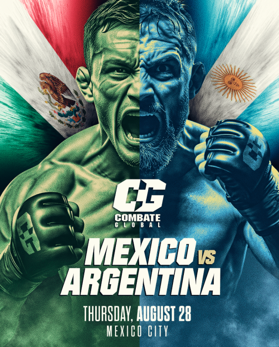 FightBook MMA, LLC (@fightbookmma) on Twitter photo <a href="/combateglobal/">Combate Global</a> Returns to Mexico with 'Mexico vs. Argentina' Showdown on August 28
<a href="/campbellcombate/">Campbell McLaren</a>
<a href="/afromike76/">Mike Afromowitz</a>
Read more here:
fightbookmma.com/combate-global… <a href="/combateglobal/">Combate Global</a> Returns to Mexico with 'Mexico vs. Argentina' Showdown on August 28
<a href="/campbellcombate/">Campbell McLaren</a>
<a href="/afromike76/">Mike Afromowitz</a>
Read more here:
fightbookmma.com/combate-global…