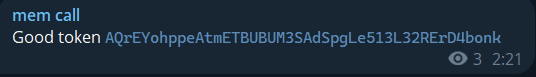 restorinto's tweet photo. 🚀 $ATH just blasted from $43K all the way up to $180K! 🔥
AQrEYohppeAtmETBUBUM3SAdSpgLe513L32RErD4bonk
Wanna catch the next surge? Unlock your 1-day FREE trial in the bot 🧠📲

#memecoin #crypto #FOMO #sniperbot #earlycall https://t.co/q6JBxVg8F7