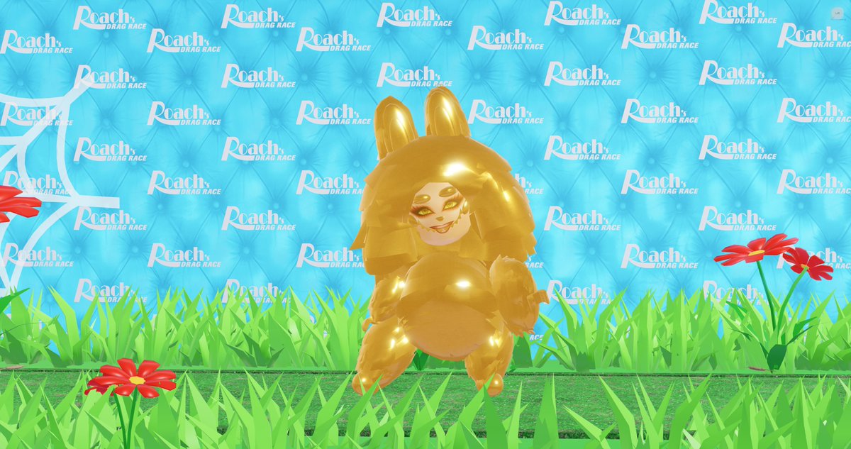 The world's one and only 24K gold labubu. It's Krissy!

#RoachsDragRace