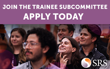 🔔 Join the SRS Trainee Subcommittee for 2025-2026 🔔

Applications are now being accepted for trainees interested in joining the SRS Trainee Subcommittee for 2025-2026. If you’re a trainee who wants to play a pivotal role in shaping trainee activities at SLEEP 2026 in Baltimore,
