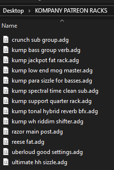 Finally launched my patreon! Full breakdown of jackpot on there and a pack of ableton racks
lets get to workkkkk
patreon.com/kompanymusic