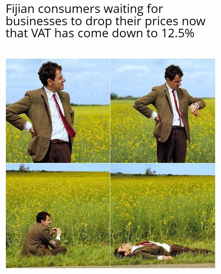 We feel like it's going to be a bit of a wait...