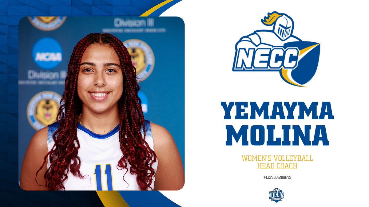 NEW COACH: We're pleased to introduce Yemayma Molina as our new head women's volleyball coach.  Head over to NECCKNIGHTS.COM for more information
Practice gets underway on Monday August 11th