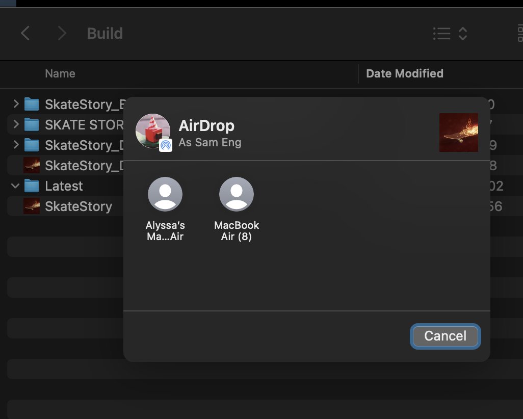 sam eng (@bysameng) on Twitter photo sitting alone at the cafe rn about to airdrop the full game build to Alyssa's Macbook Air sitting alone at the cafe rn about to airdrop the full game build to Alyssa's Macbook Air