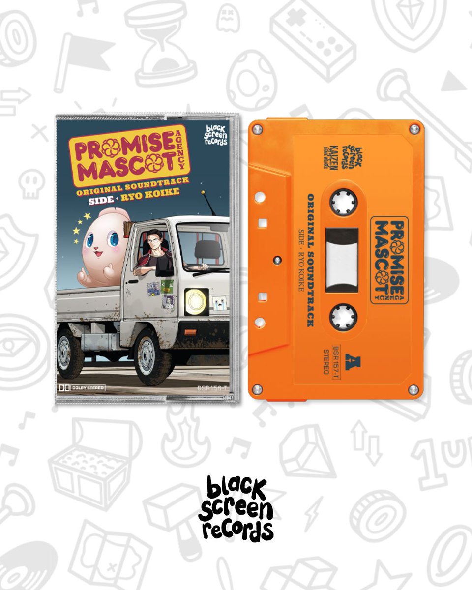 Seasoned with 10 Japanese spices🔥

Tracks from PMA by the incredible Ryo Koike, famous for his work on Resident Evil, Ninja Gaiden and Dead or Alive! Available on eye-catching orange vinyl and tape. Plus, it comes with a surprise keychain!

Pre-order now:
blackscreenrecords.com/pma