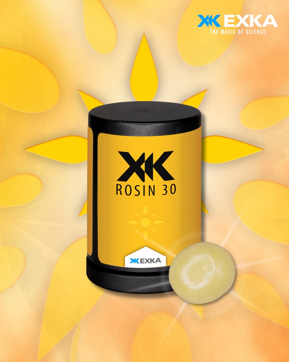 EXKA_Inc's tweet photo. ☀️ XK Rosin 30, a 1g blend with a 2:1 formulation designed for smooth yet intense sessions.💚

☀️ XK Rosin 30, un mélange de 1g avec une formulation 2 :1 pour des sessions douces mais intenses.💚

#XKRosin30 #EXKA #Power #SmoothSessions #Puissance #CalmeEtClarté #ExpériencePure https://t.co/fxNFSu0Etr