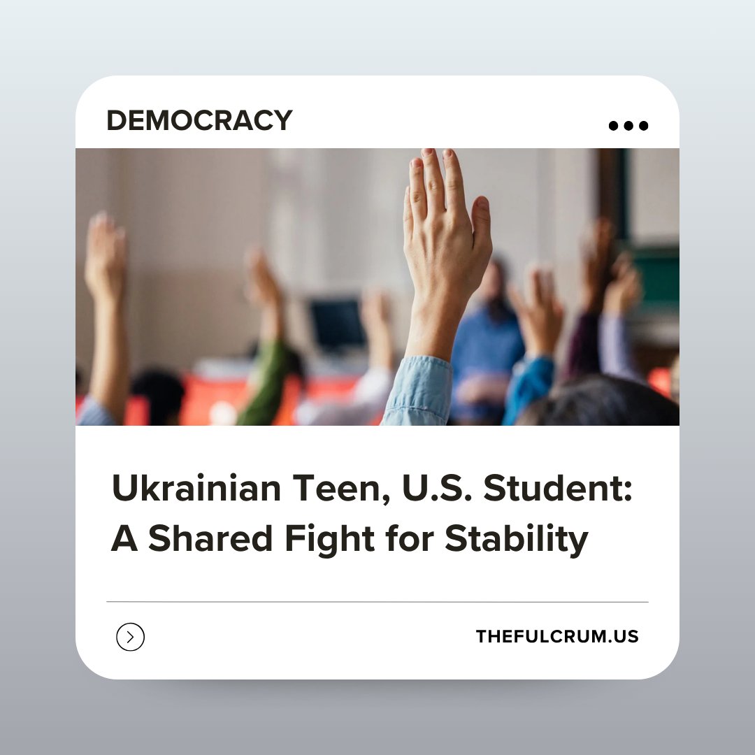 If liberal values like peace, freedom, and safety—values America claims to uphold around the world—are not protected, it’s only a matter of time before a crisis comes to our North American shores and Zelenskyy’s prophecy is proven true.

Read more: loom.ly/I0yKRfc