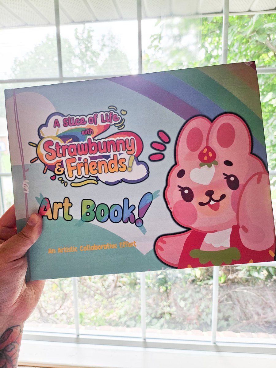 omggg look what proof has arrived!! 😭

after literally 3 years of working on the composition and gathering actual content for it, the promised art book is FINALLY DONE! omg 🫠😭🩷

i'll be ordering the bulk now since it turned out really nice in the end aaaaa!! 🥹🩷