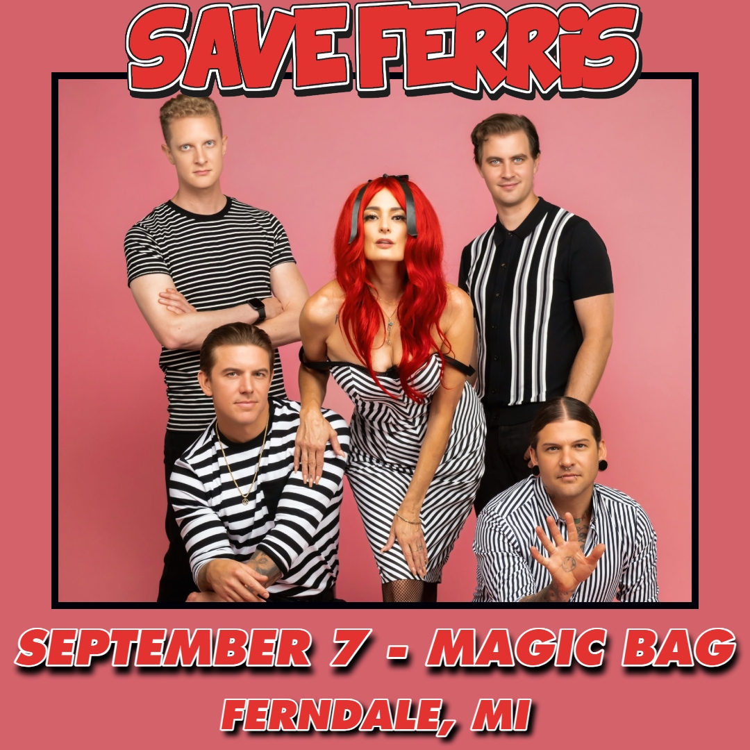 Magic Bag (@themagicbag) on Twitter photo 🖤On sale now at the Magic Bag!!!🖤
The Magic Bag Presents
Save Ferris <a href="/SaveFerris_1/">SAVE FERRIS</a>
Sun, Sept. 7 - Doors 7pm - All Ages
Ticket Link: tinyurl.com/35we5v7w
#SaveFerris #TheMagicBag #Ferndale
#TagTheBag #Ska #OnSale #SkaPunk 🖤On sale now at the Magic Bag!!!🖤
The Magic Bag Presents
Save Ferris <a href="/SaveFerris_1/">SAVE FERRIS</a>
Sun, Sept. 7 - Doors 7pm - All Ages
Ticket Link: tinyurl.com/35we5v7w
#SaveFerris #TheMagicBag #Ferndale
#TagTheBag #Ska #OnSale #SkaPunk
