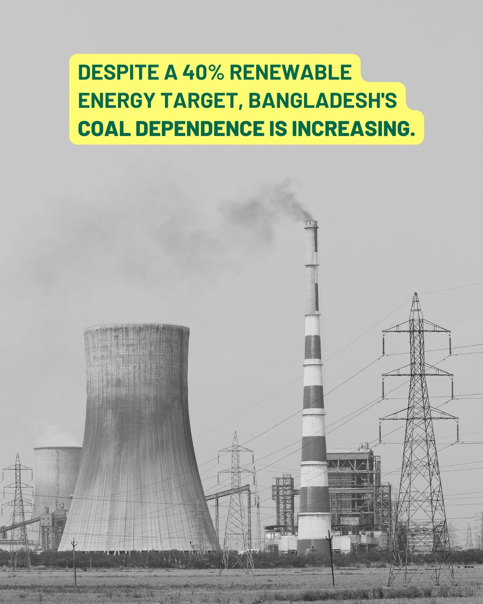 The Global Coal Mine Tracker report by <a href="/GlobalEnergyMon/">Global Energy Monitor</a> cautions that if 🇧🇩 achieves its clean energy targets ahead of schedule, the proposed coal mines—could lead to economic losses and increased environmental risks. Learn more 👇
ftp.daily-sun.com/printversion/d…