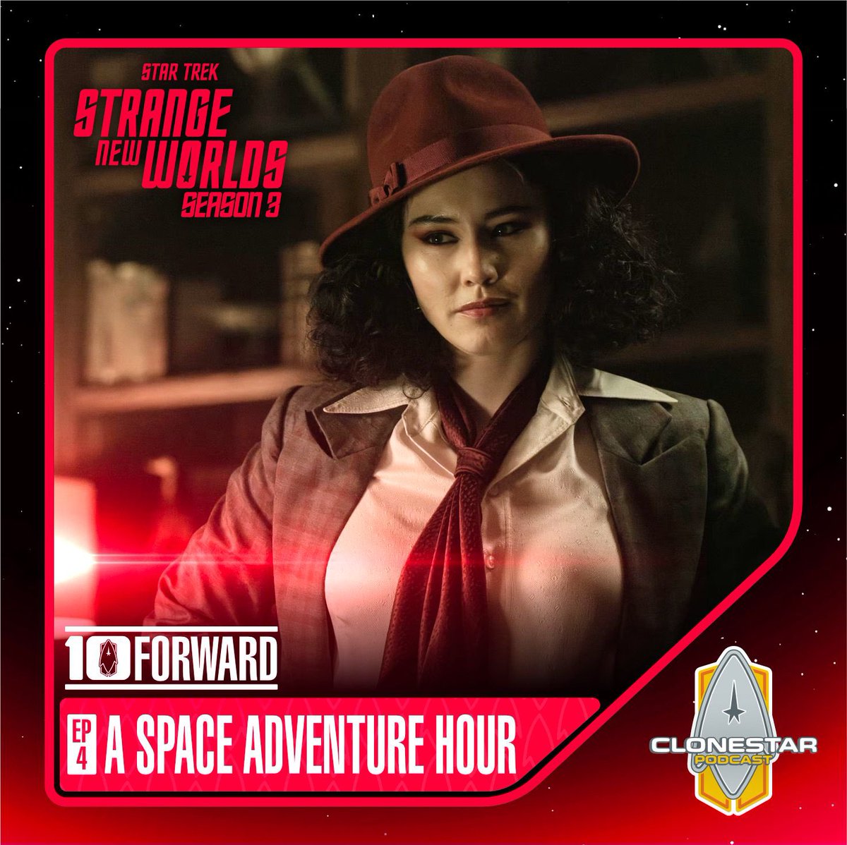 🔟 FORWARD — SNW “A Space Adventure Hour”

Was this retro holodeck trip a brilliant TOS homage or a campy misfire?

🛸 Bold colors, meta chaos &amp; Frakes behind the camera.
💬 Let the debate begin.

🎧 Watch: youtu.be/dZmg205uy8w

#StarTrek