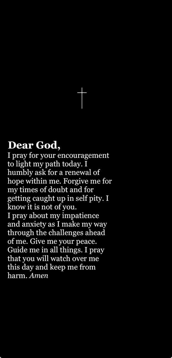 Dear God,
