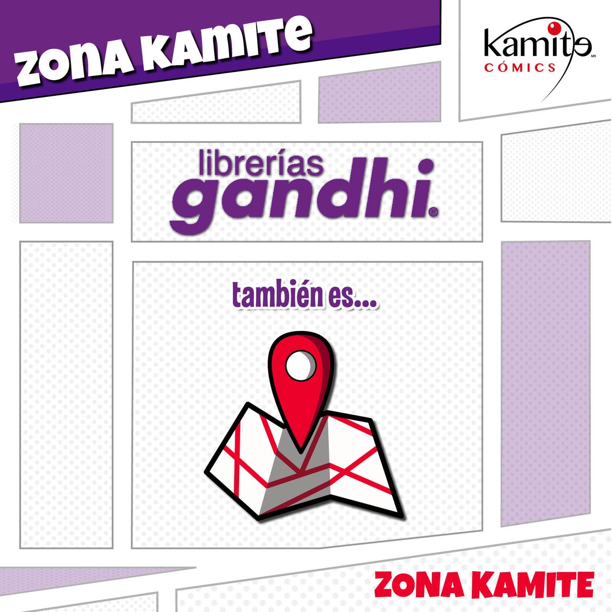 📚👀 En las estanterías de <a href="/LibreriasGandhi/">Librerías Gandhi</a>  no solo habita la literatura… 🫢
También encontrarás portales a mundos increíbles con el sello #Kamite.🌌💛
💥👊 Acción, fantasía, terror o romance: hay un #kamitítulo esperándote.
🛍 Descubre tu próxima lectura en tu #LibreríaGandhi.