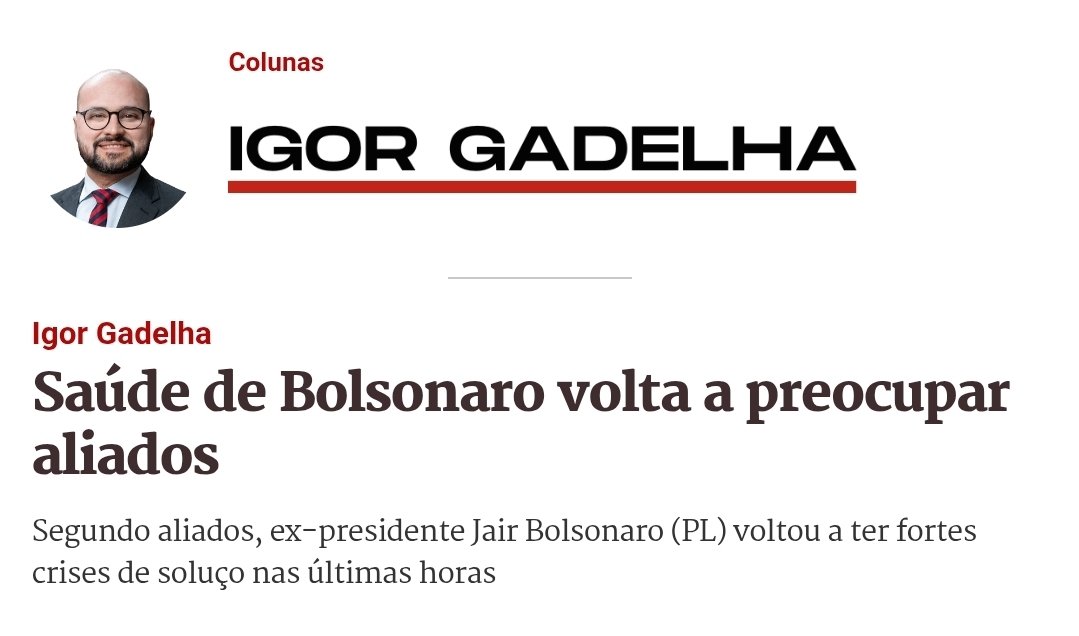 Tá me parecendo armação pra não ir pra Papuda.
Pra andar de moto a saúde tava ótima.