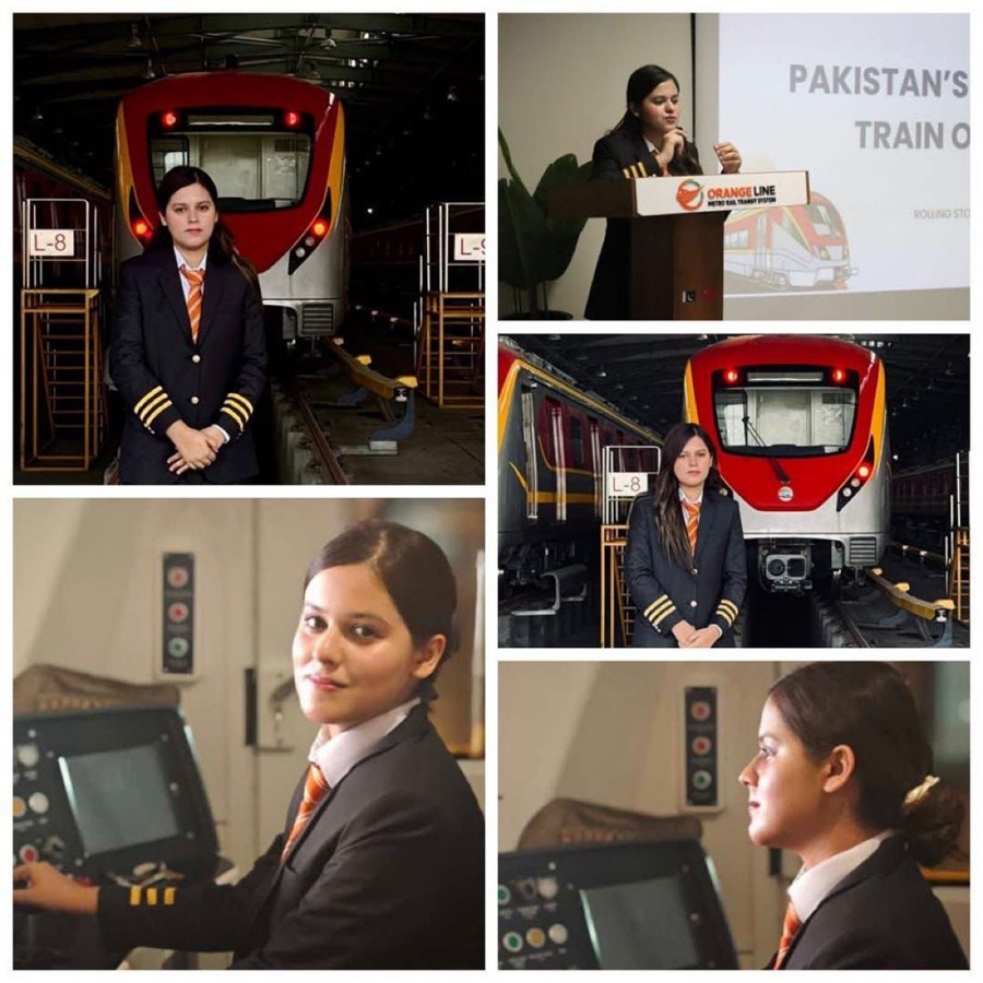 Nida Saleh becomes Pakistan’s first female metro train driver 👩‍✈️🚆🇵🇰 islamabadscene.com/nida-saleh-joi…