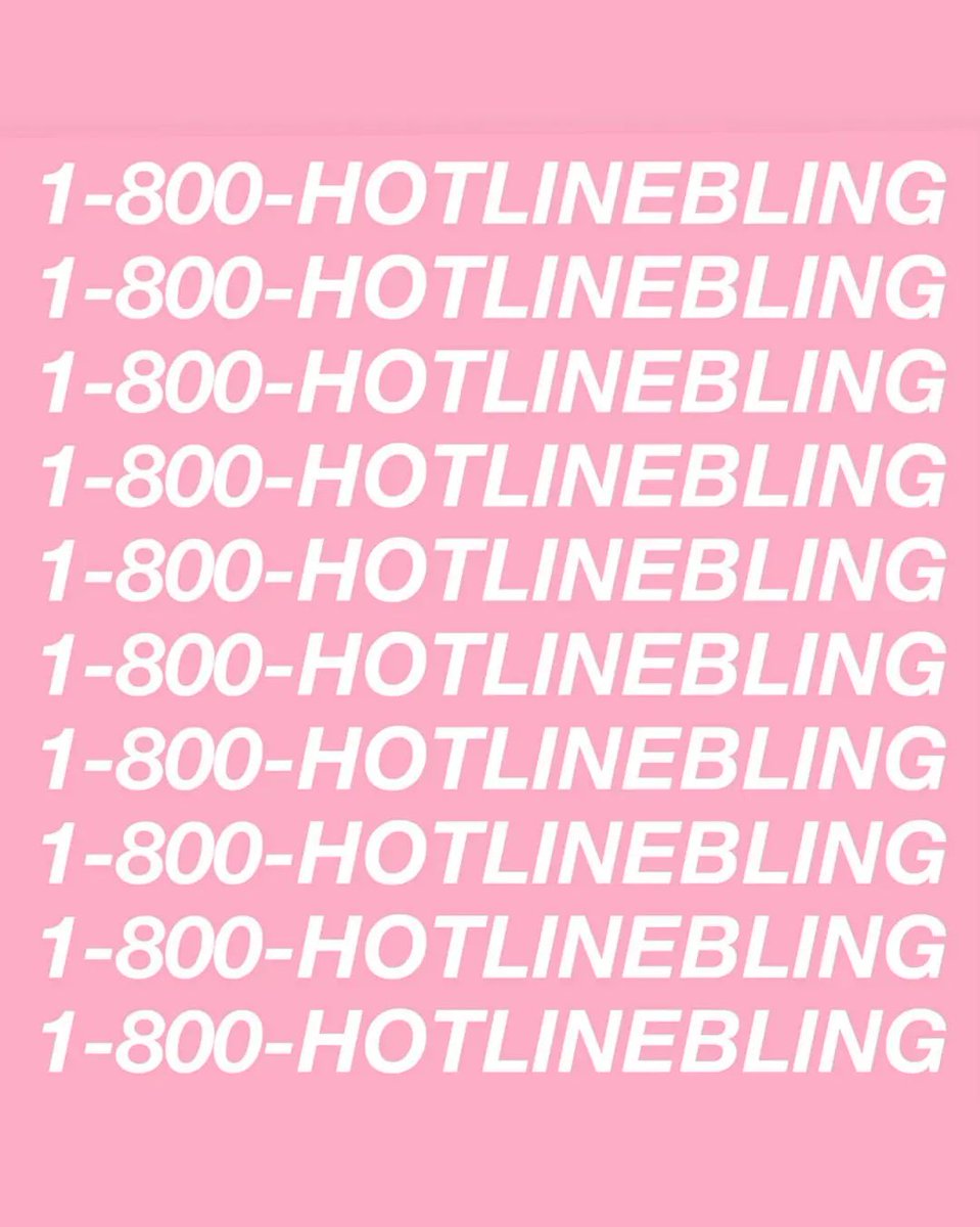 Hoy se cumplen 10 años de haberse lanzado la canción "Hotline Bling" de Drake.