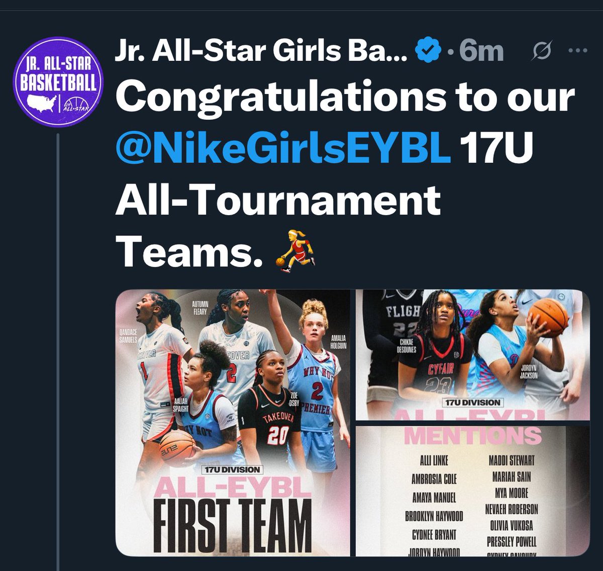 Keith young (@keithyo70099680) on Twitter photo Taylor Young 2026 PG
Crater High School 
Cal stars 17u EYBL
Thank You for the recognition 
Jr. All Stars Taylor Young 2026 PG
Crater High School 
Cal stars 17u EYBL
Thank You for the recognition 
Jr. All Stars