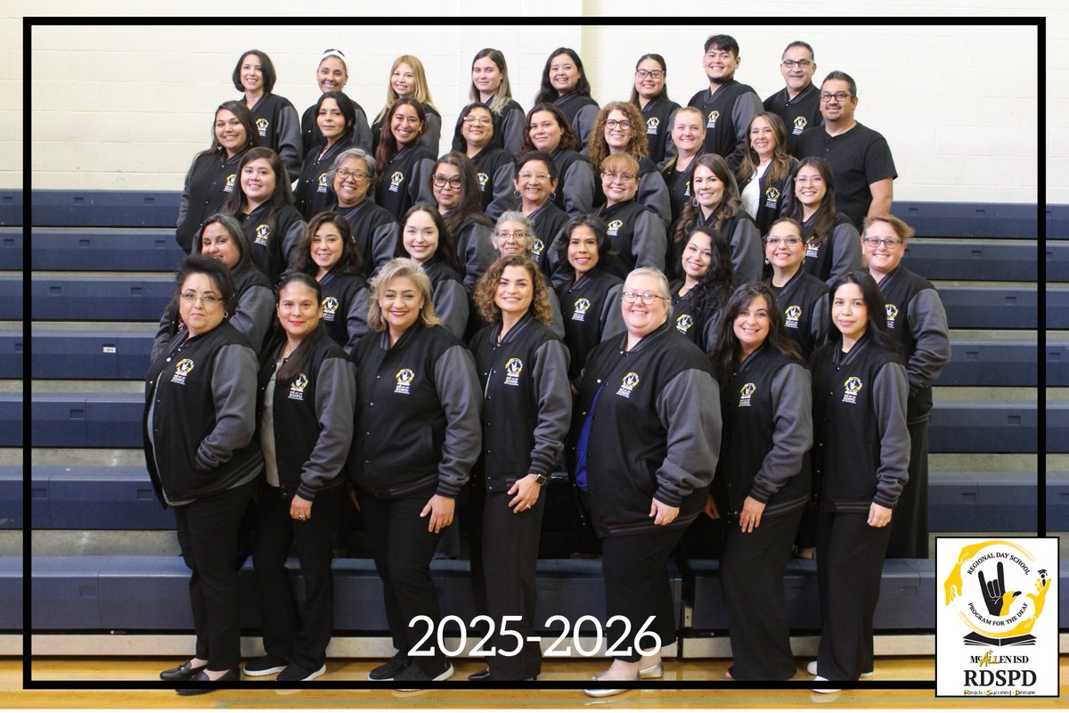 ✨RDSPD Department ✨

Thank you to our staff for joining us during our Deafinitely Literacy Mini-Conference this week. We're so excited to start the new school year and can't wait to celebrate all the incredible moments ahead. 💛🩶

<a href="/McAllenISD/">McAllen ISD</a>