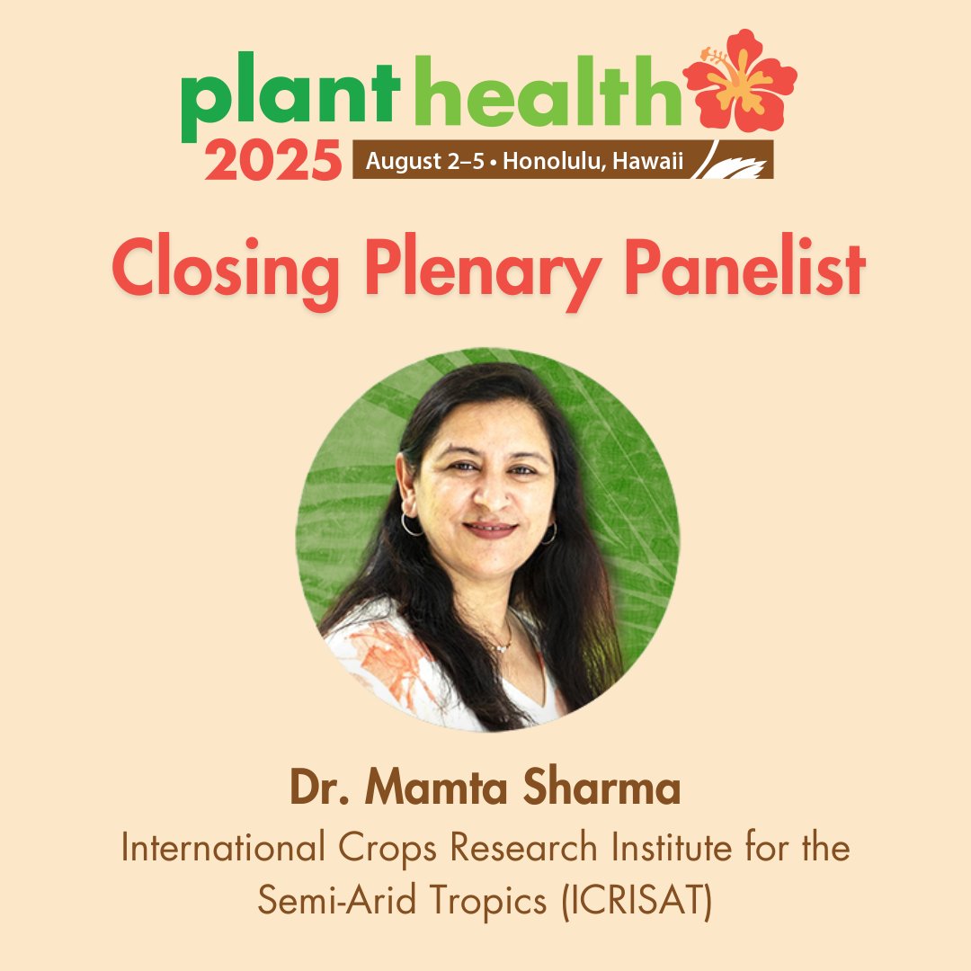 The American Phytopathological Society tweet media