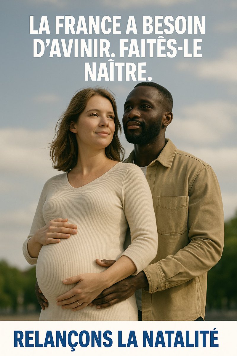 À un moment faut arrêter de prendre les gens pour des cons.
On castre l’homme blanc, on pousse l’homme noir à faire des gosses “pour la #France”.
Vous l’sentez venir le grand remplacement ? C’est plus un délire, c’est le projet. #GrandRemplacement  #pilule