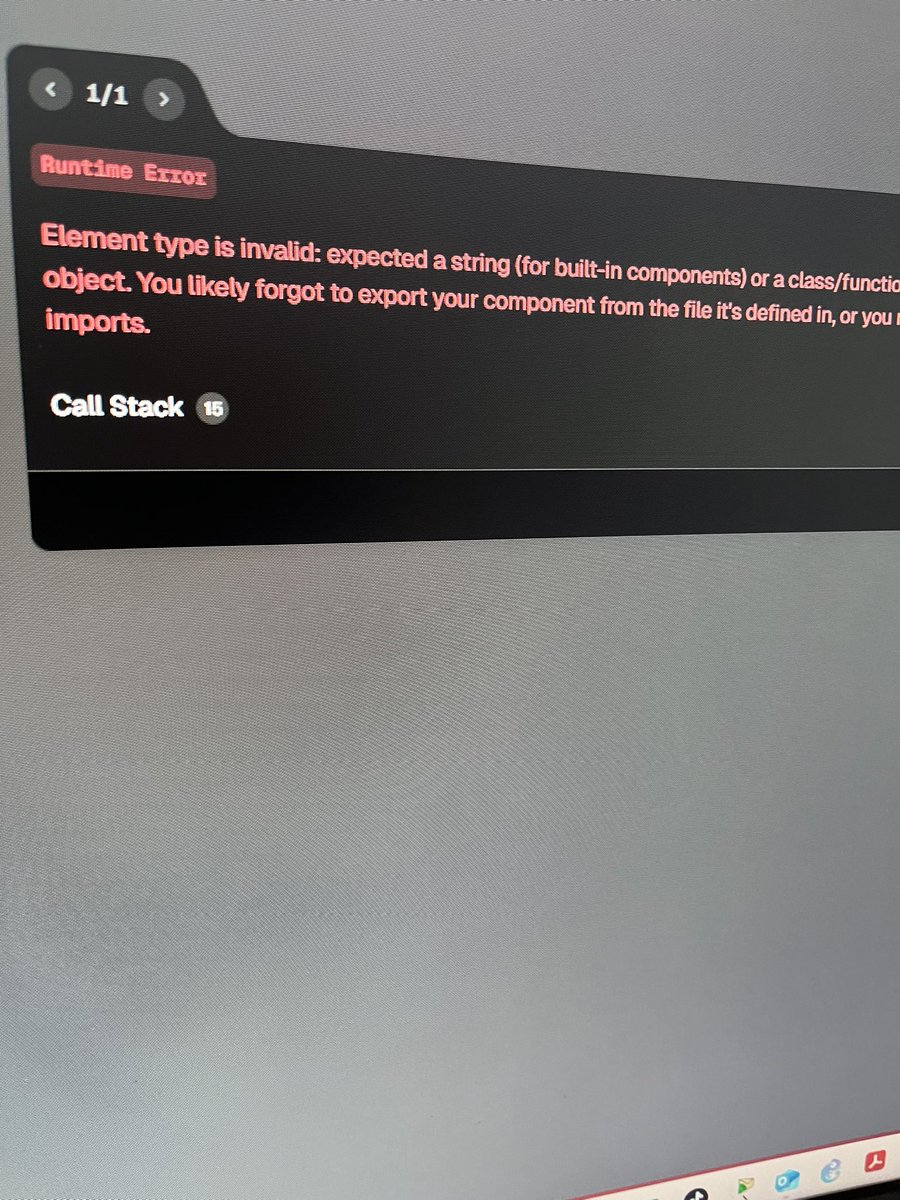 LunabrilliantX's tweet image. You know….This &apos;Element type is invalid&apos; error message is the digital equivalent of a bad breakup. It&apos;s not you, it&apos;s me... I&apos;m a string, but you expected a class/function object. So vague, so unhelpful. 😩 #codingfrustrations #reactjs #webdev #web3