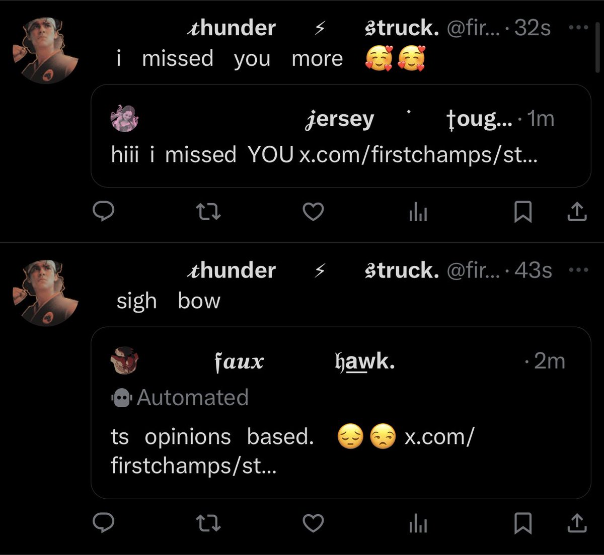 ‍ ‍ ‍ ‍𝓽hunder ‍ ⚡︎ ‍ 𝖘truck. tweet media