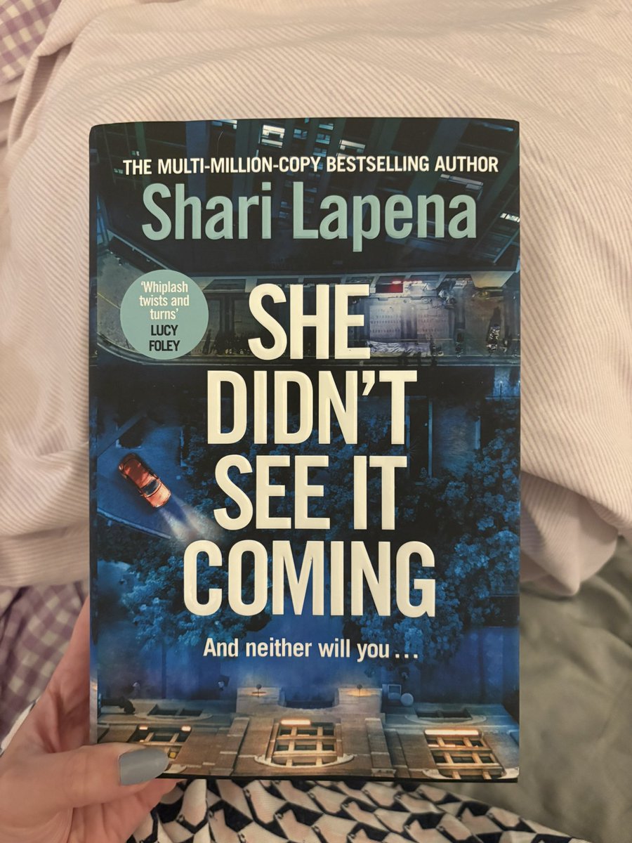 I’m coming to the end of this and I’ve absolutely loved it. Please give me all your crime/thriller recommendations, I want more books that I can’t put down! I’ve already read all of her other books, all Lisa Jewell’s, Freida McFadden’s, Gillian Flynn’s…