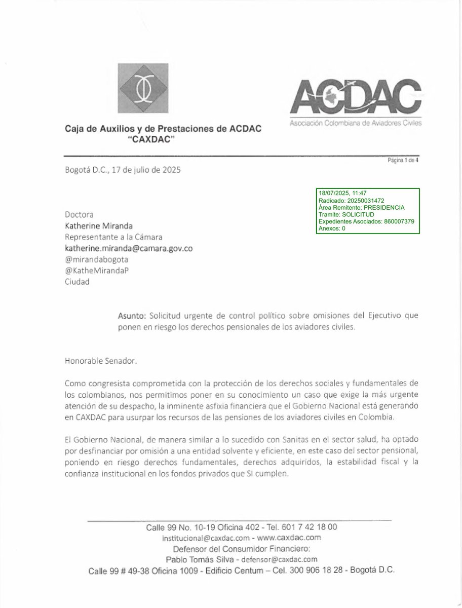 CAXDAC Fondo de Pensión tweet media