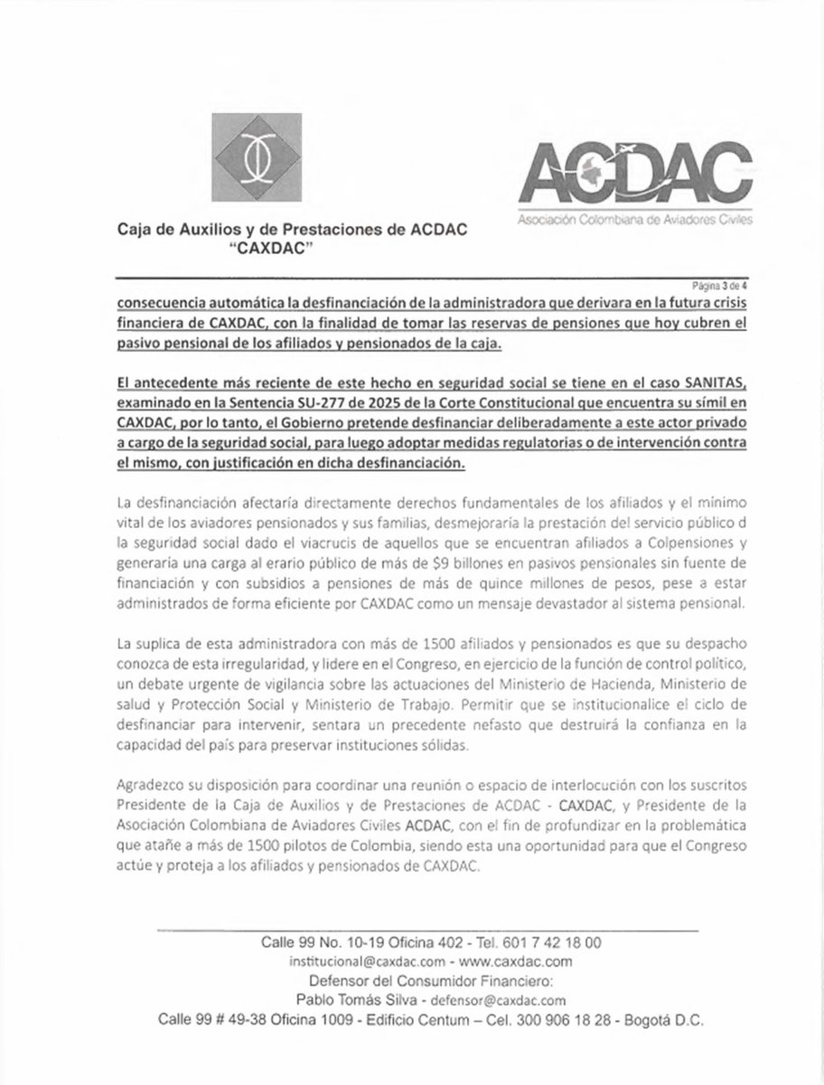 CAXDAC Fondo de Pensión tweet media