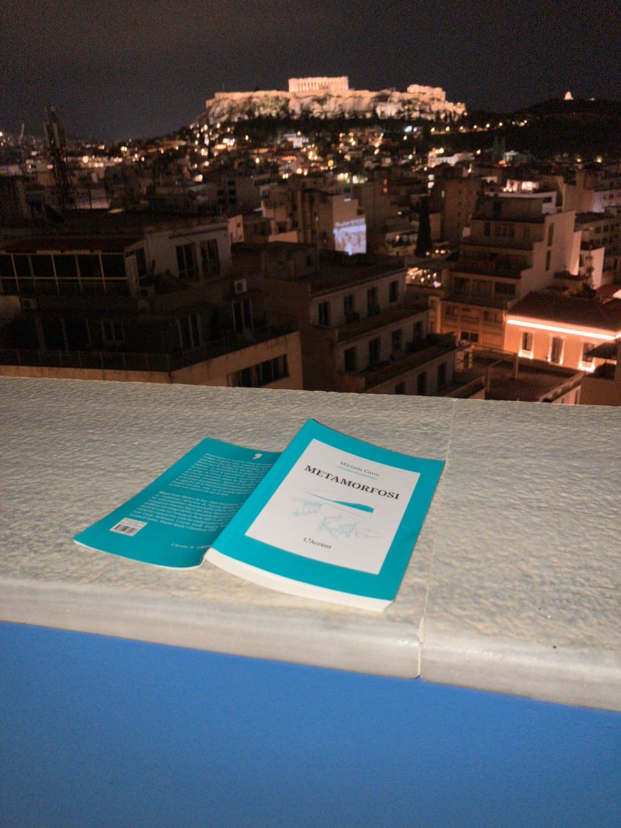 carlotaoe's tweet photo. @AanZhu @_mrspremise Gràcies, Míriam, volia llegir-lo durant la meva estada a Grècia però acab d’arribar i ja l’he acabat. Demà, Epidaure #Metamorfosi https://t.co/nFED4dXExG