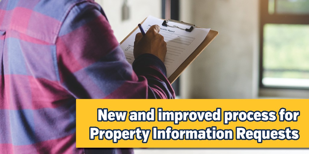 If you're planning to buy a home or property, it's a good idea to submit a Property Information Request from the City. A bonus? The City now has a new and easier way to process these requests. 

Learn more about PIR's at bit.ly/455DmN4.