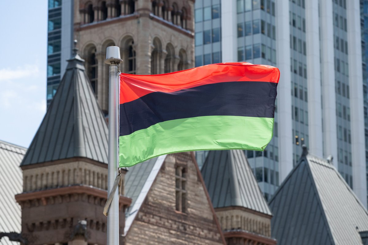 City of Toronto celebrates Emancipation Month with Black Liberation Flag-raising and cultural programming throughout August

News Release: toronto.ca/news/city-of-t…