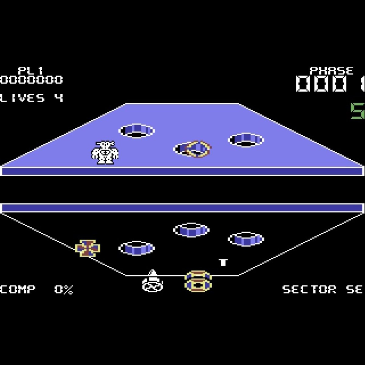 🕹C64 Game of the Day🕹 
Cad-Cam Warrior (1984) by Andy Walker and published by Taskset. An unusual and quirky shooter that apparently has over a thousand levels! #Commodore64 #C64 #C64GameOfTheDay