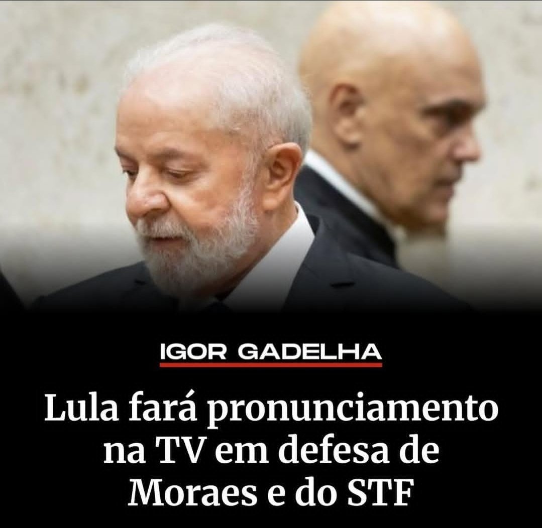 Quando o Lula foi preso por um juiz parcial o STF não defendeu ele, pelo contrário, proibiu de concorrer a eleição, proibiu de dar entrevista, proibiu de ir no velório do irmão. Agora, o Lula está defendendo o STF contra os ataques do Trump. Estadista é outro nível.