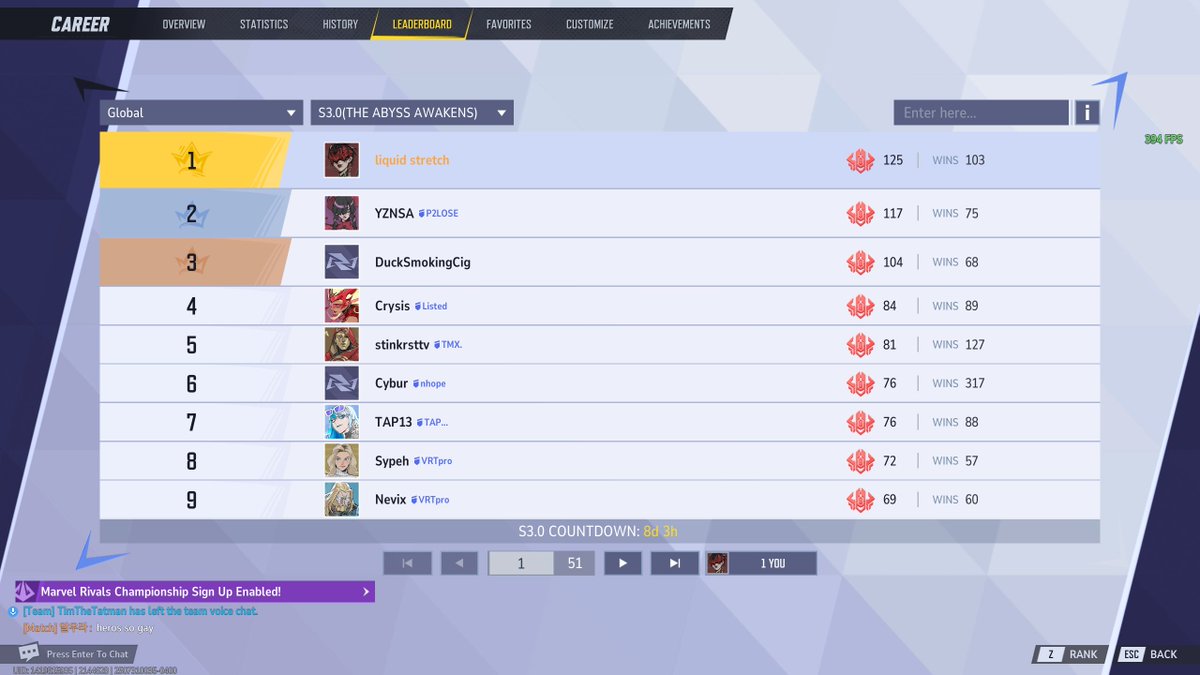 marvel rivals side quest