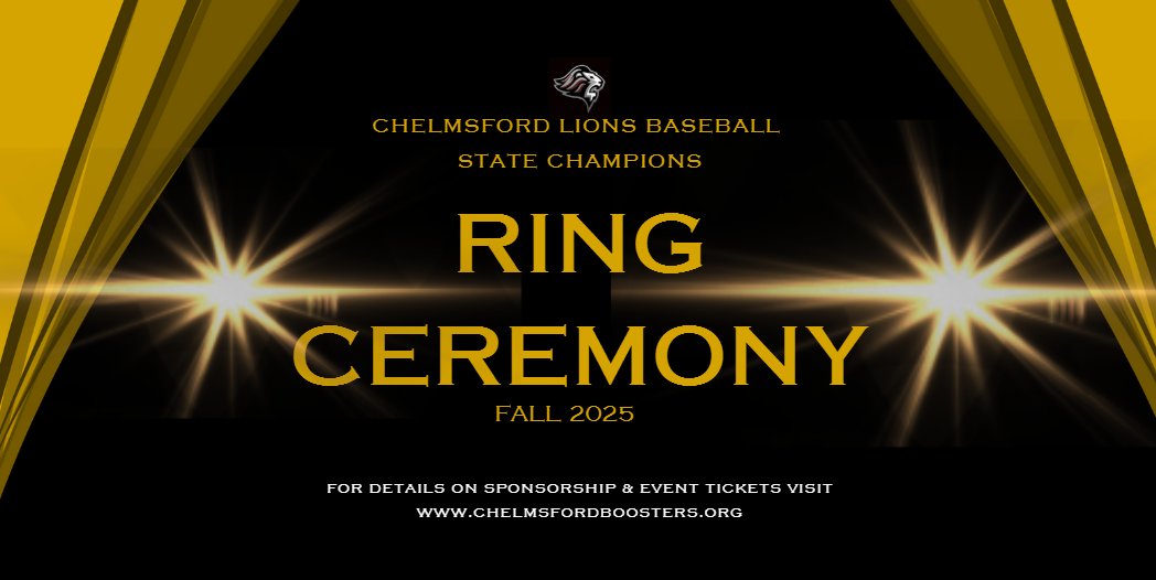 Chelmsford Booster Club (@chsasboosters) on Twitter photo It needs to be a big deal so the <a href="/CHSASBoosters/">Chelmsford Booster Club</a> will drive the bus to "BLING VILLE" - This will be a great celebration. Save the Date November 26th.
chelmsfordboosters.org/event-details/…
<a href="/_LionsAthletics/">Chelmsford HS Athletics</a> It needs to be a big deal so the <a href="/CHSASBoosters/">Chelmsford Booster Club</a> will drive the bus to "BLING VILLE" - This will be a great celebration. Save the Date November 26th.
chelmsfordboosters.org/event-details/…
<a href="/_LionsAthletics/">Chelmsford HS Athletics</a>